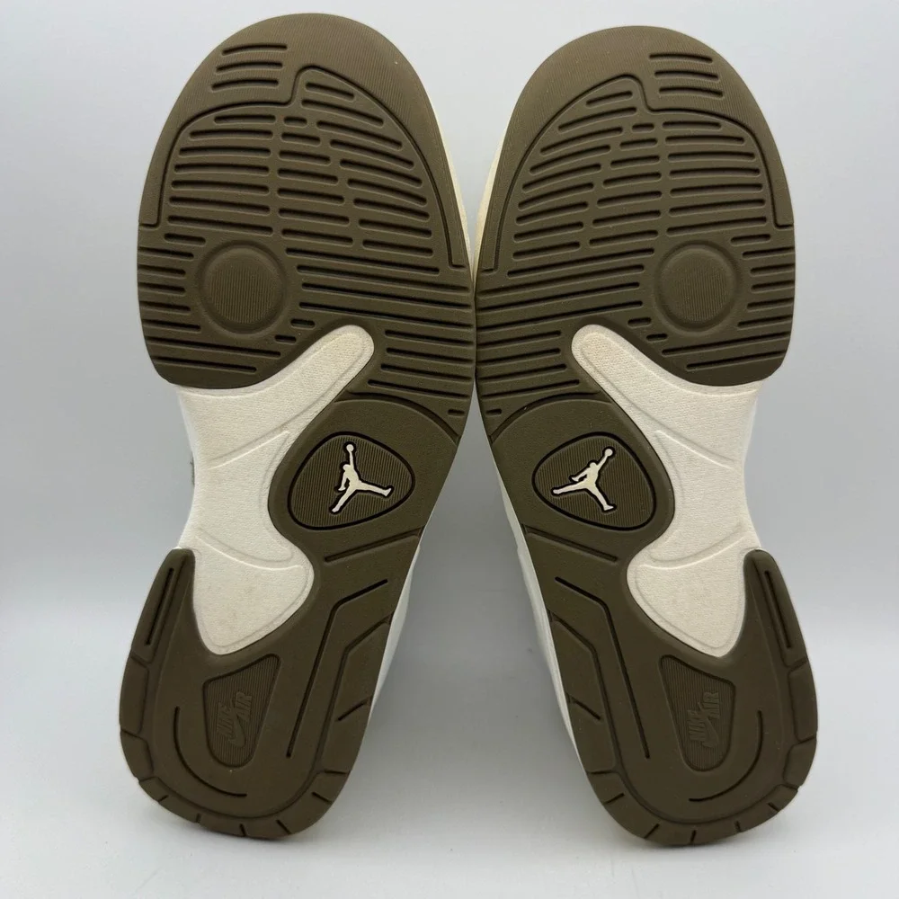 Jordan Stadium 90 Sneakers Mens 8.5 Sail Brown Kelp FB2269-102 Low Top